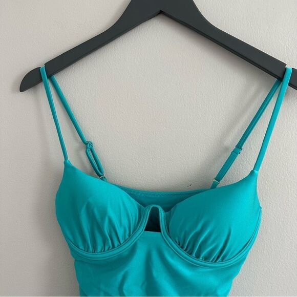 NEW SIMKHAI Laine Bustier One-Piece Swimsuit - Picture 5 of 10